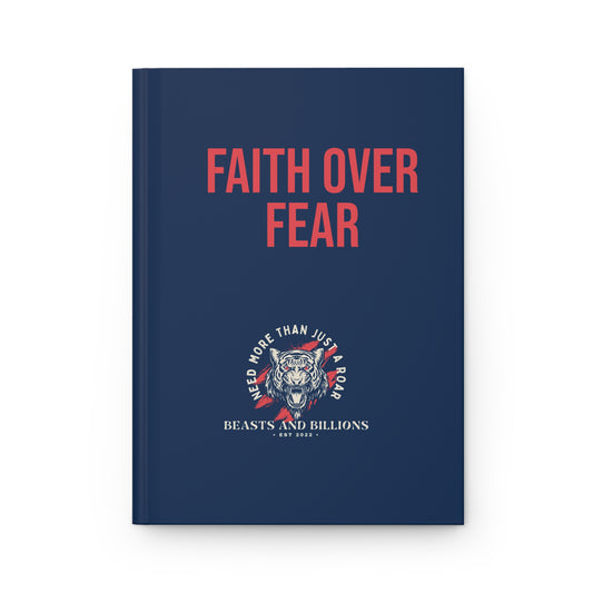 Faith Over Fear HardcoverJournal